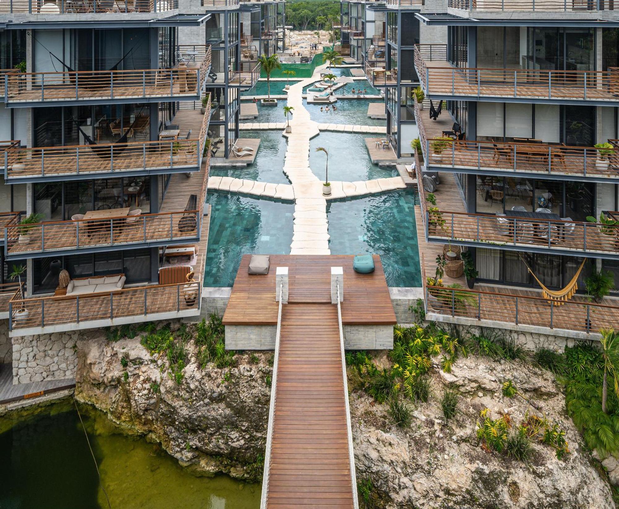 Waterworld Tulum 2Br W Cenote -Lagoons - Big Gym المظهر الخارجي الصورة