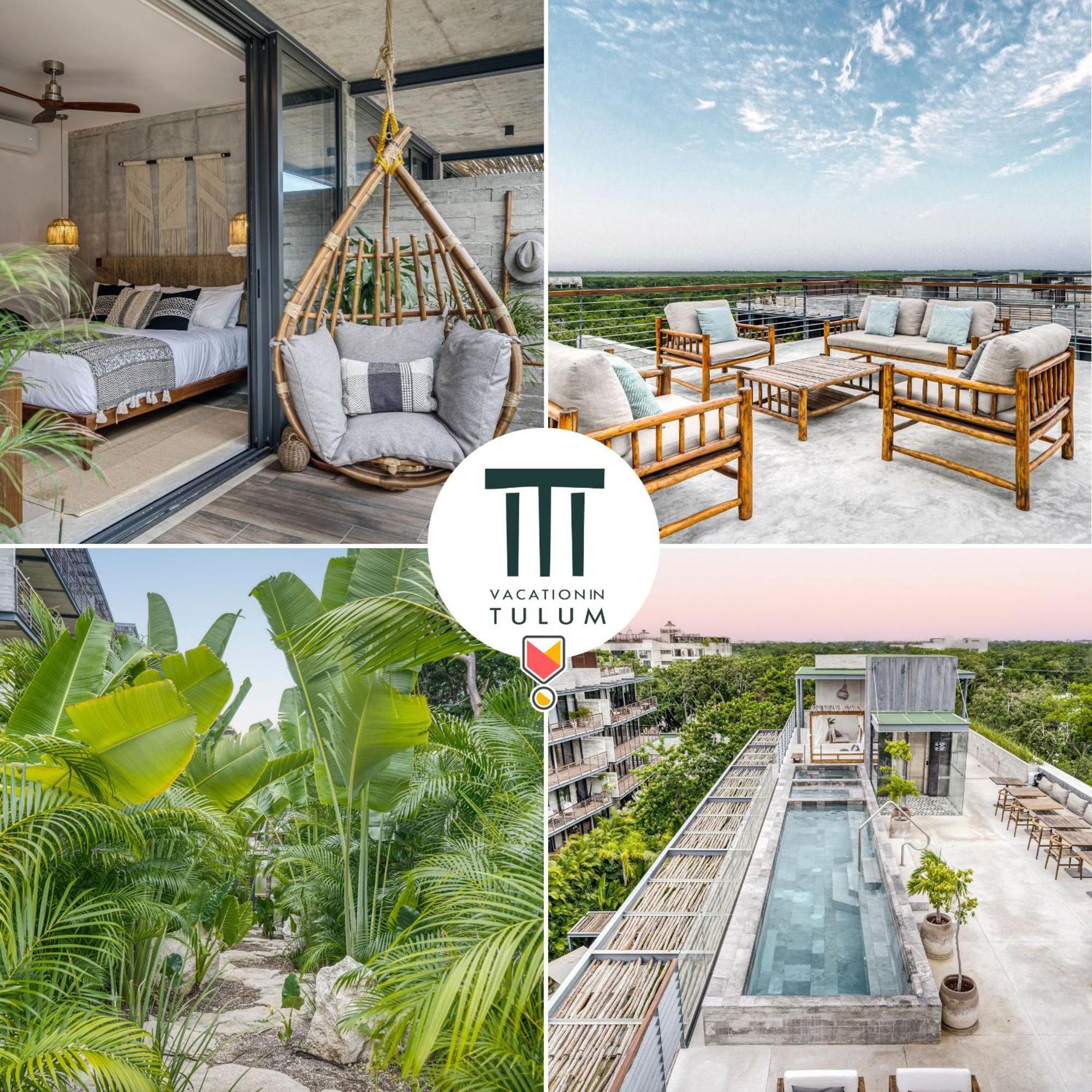 Waterworld Tulum 2Br W Cenote -Lagoons - Big Gym المظهر الخارجي الصورة